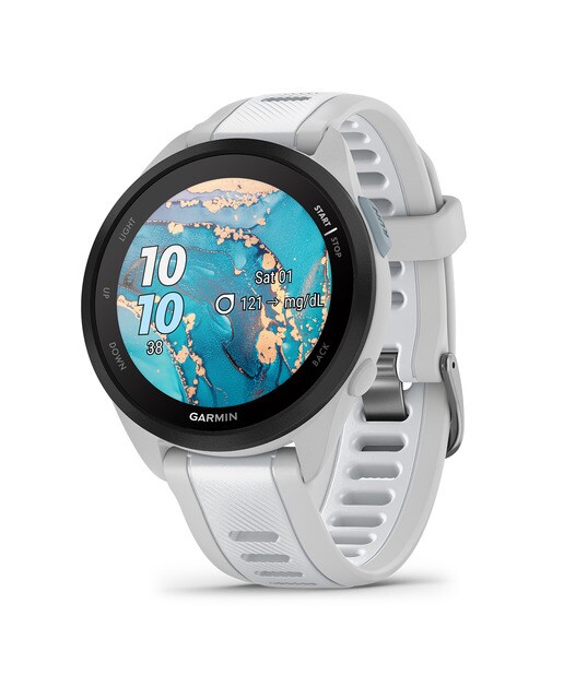 Relógio Smartwatch Forerunner 165 Music Cinzento / Branco-4