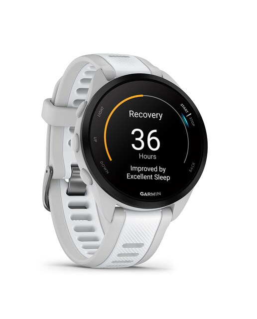 Relógio Smartwatch Forerunner 165 Music Cinzento / Branco-5