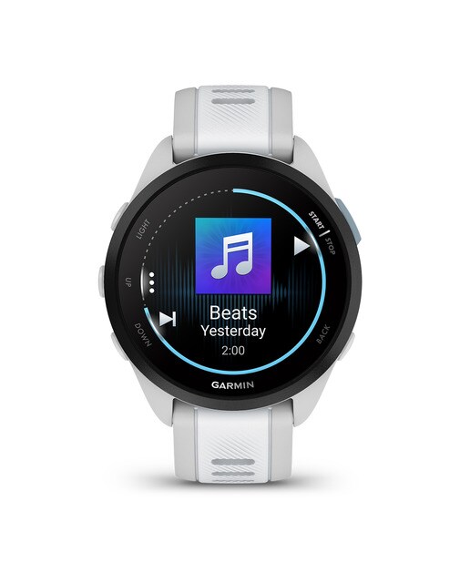 Relógio Smartwatch Forerunner 165 Music Cinzento / Branco-6