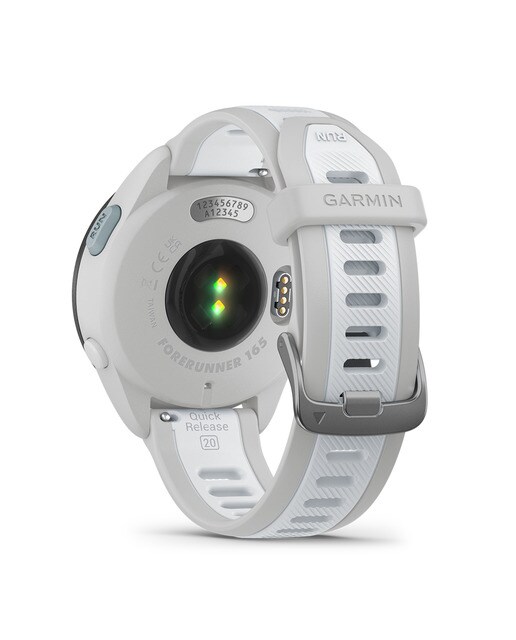 Relógio Smartwatch Forerunner 165 Music Cinzento / Branco-11
