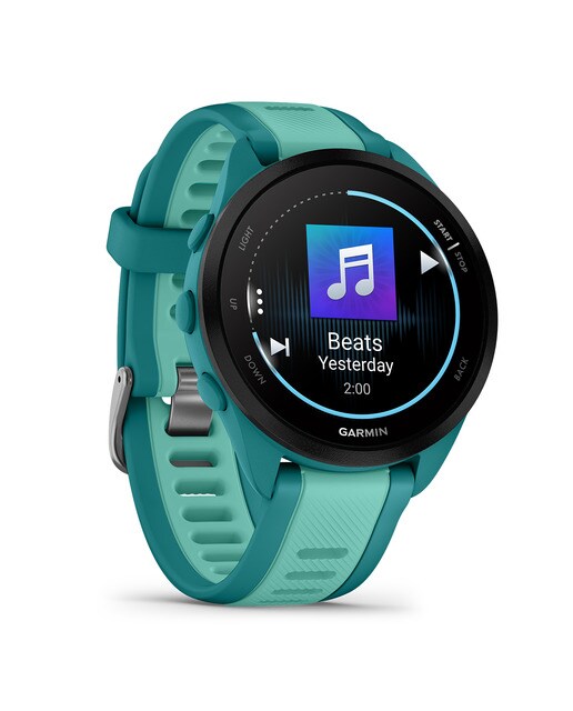 Relógio Smartwatch Forerunner 165 Music Turquesa-5