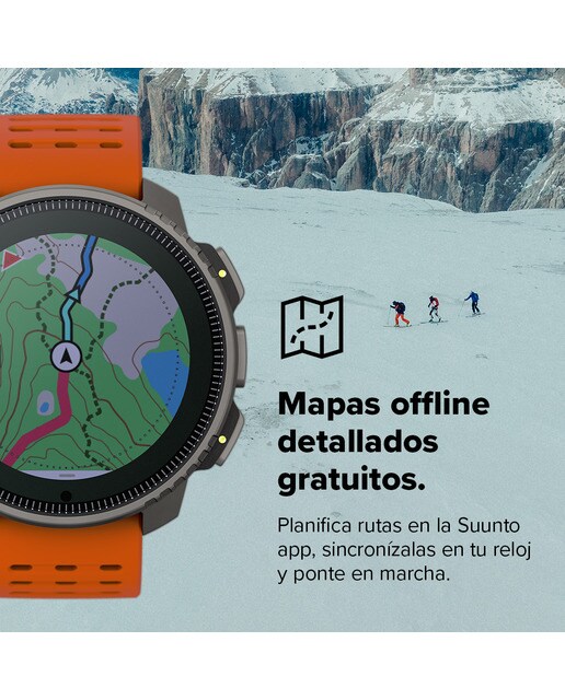 Relógio GPS Vertical Solar - Steel 8