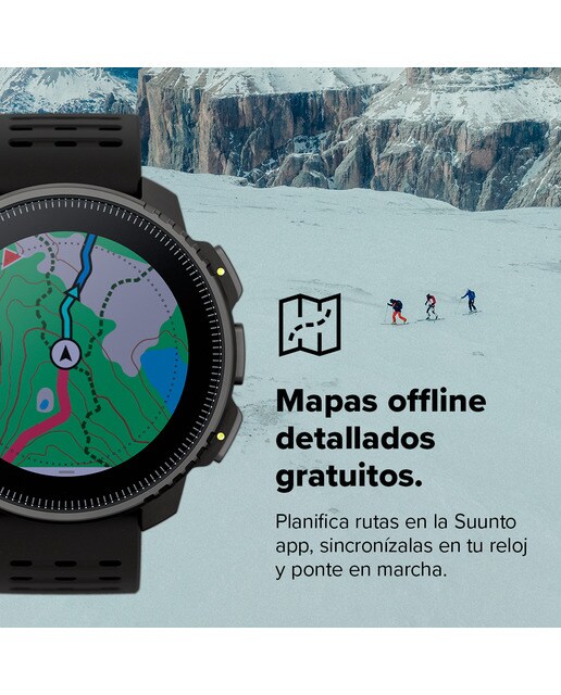 Relógio GPS Vertical Solar - Steel Preto-11