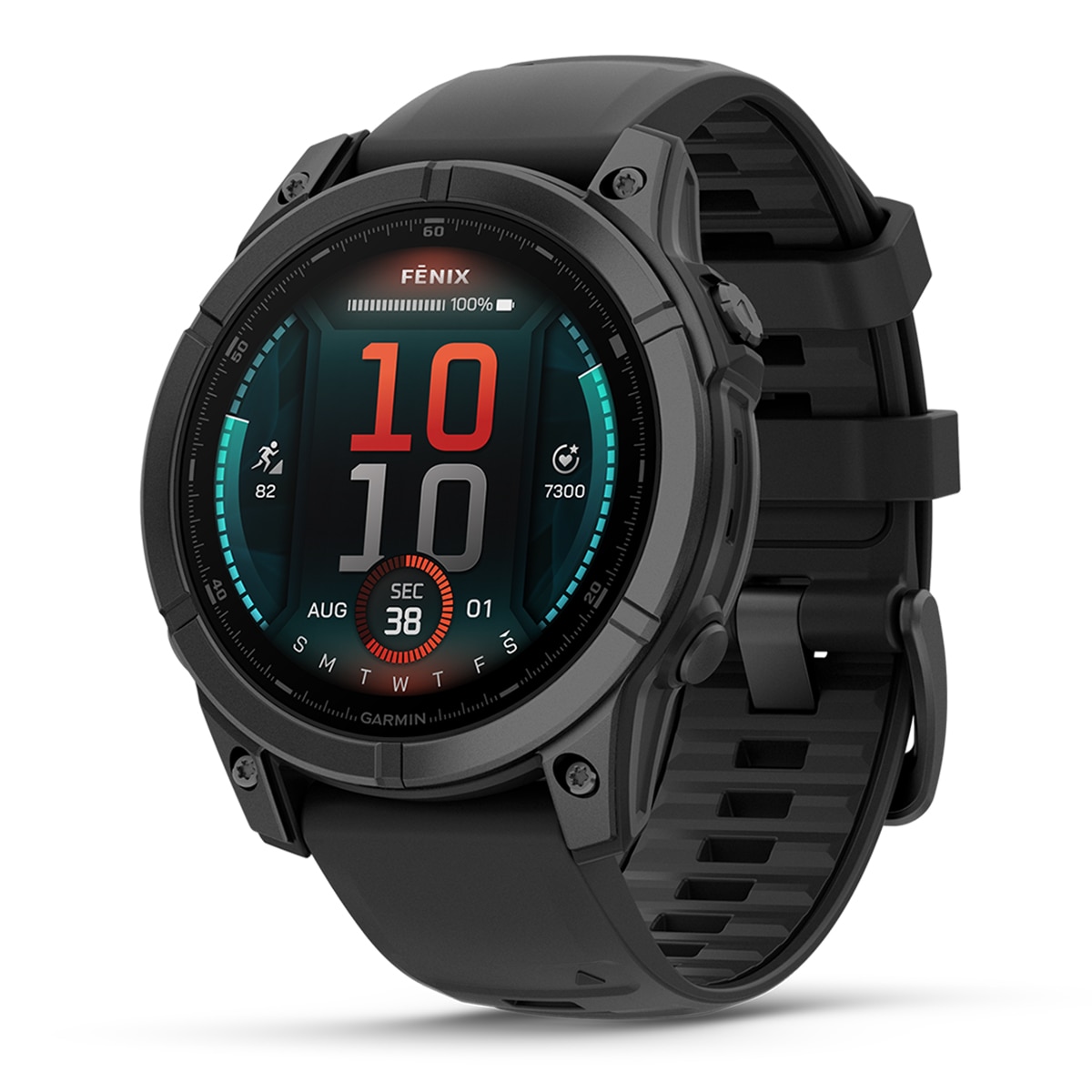 Relógio Smartwatch Fenix E Amoled - 47 mm Preto mate-9
