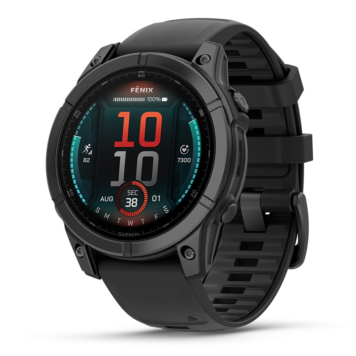 Relógio Smartwatch Fenix E Amoled - 47 mm Preto mate-9