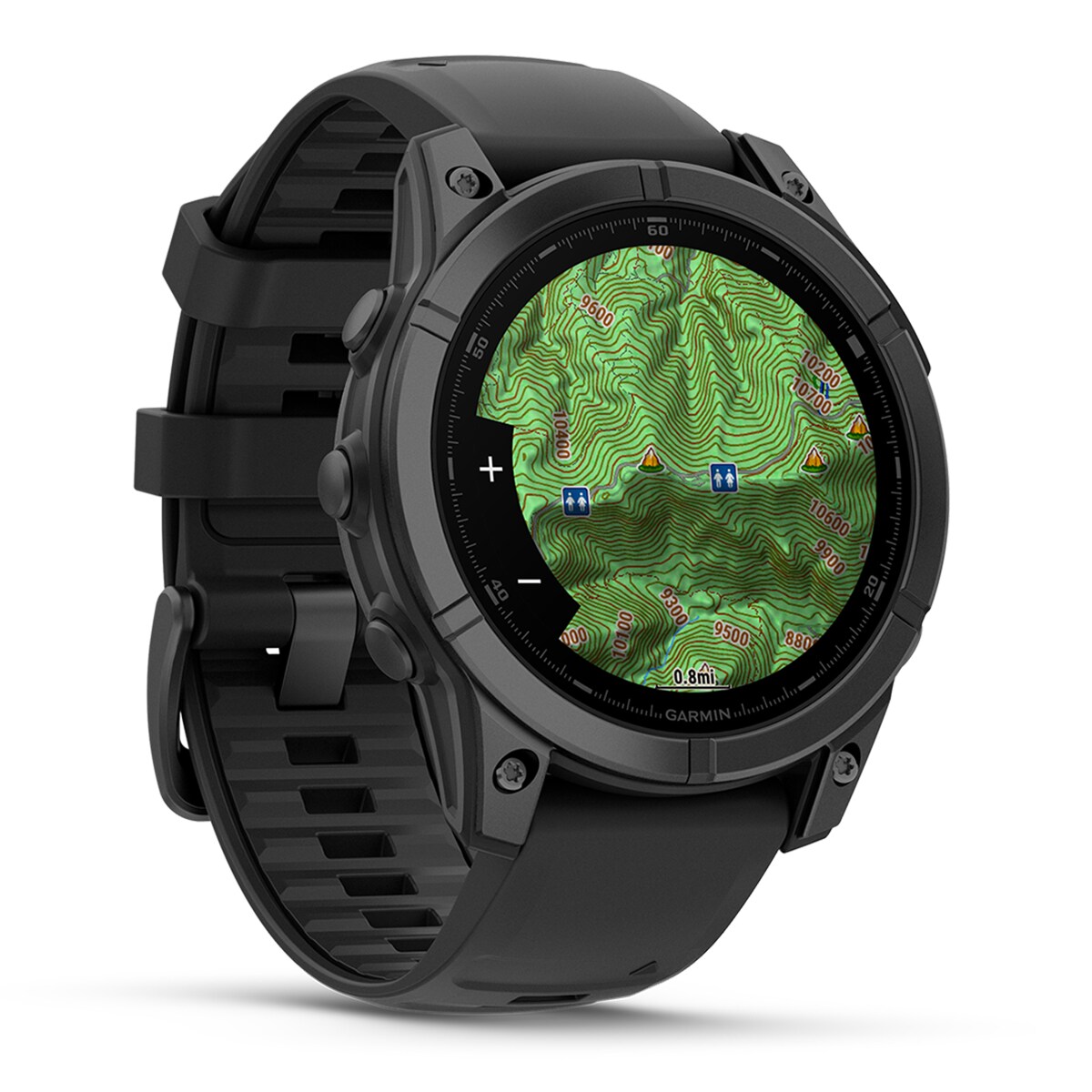 Relógio Smartwatch Fenix E Amoled - 47 mm Preto mate-10