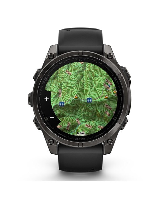 Reloj Smartwatch fenix 8 47mm Zafiro Amoled, DLC Garmin