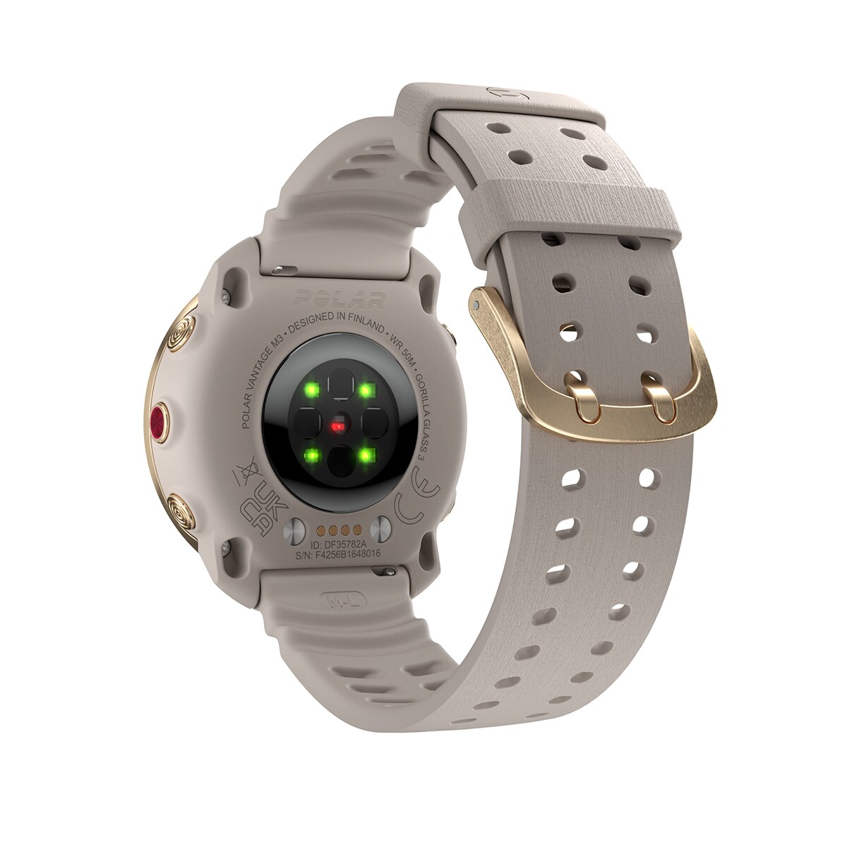 Relógio Smartwatch Vantage M3 S/L Cinzento / Dourado-12