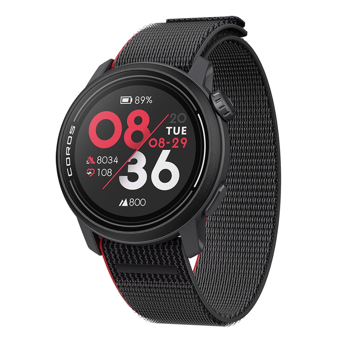 Relógio GPS Pace 3 Nylon Preto-1