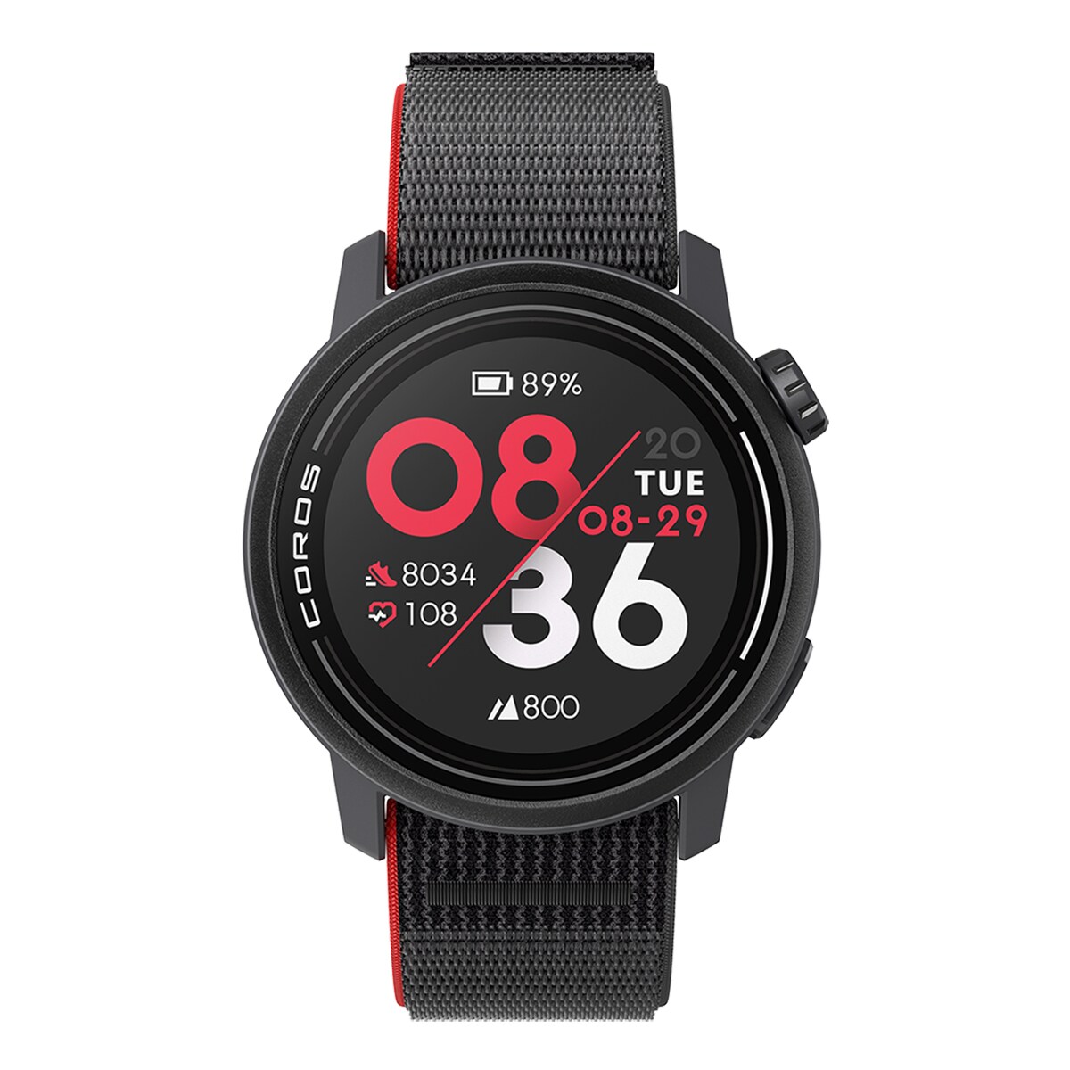 Relógio GPS Pace 3 Nylon Preto-2