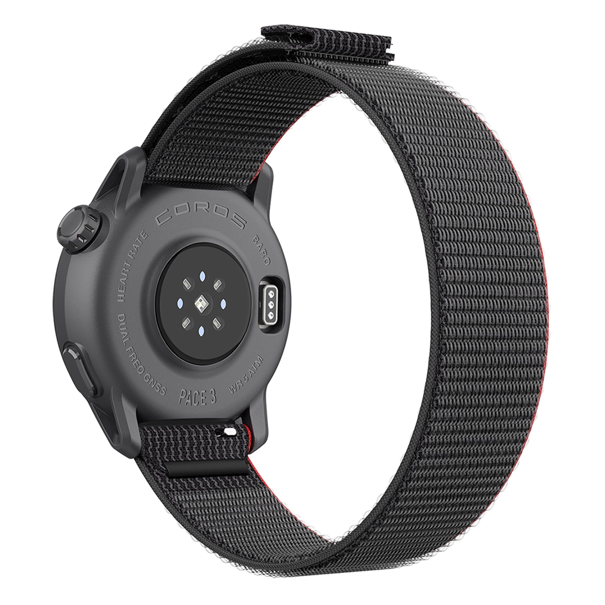 Relógio GPS Pace 3 Nylon Preto-5