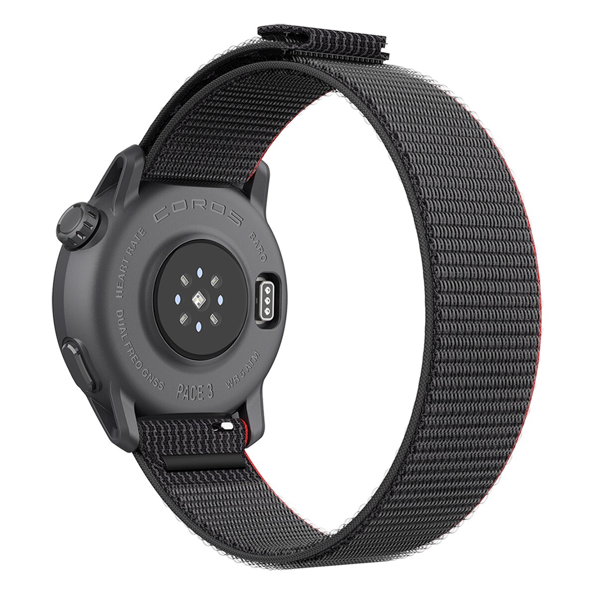 Relógio GPS Pace 3 Nylon Preto-5