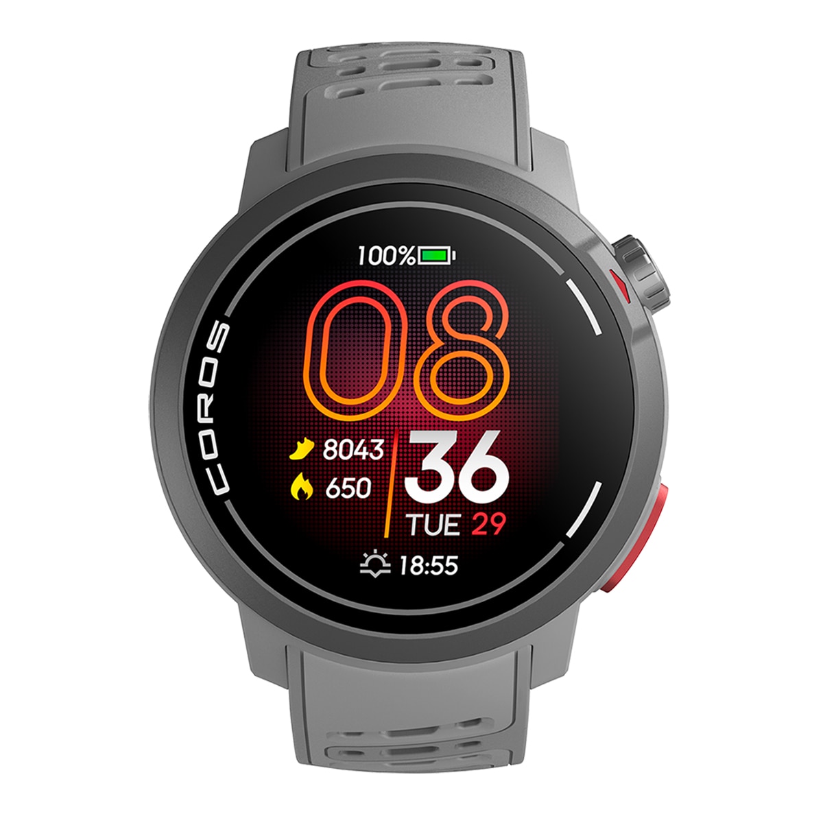 Relógio GPS Pace Pro Cinzento-2