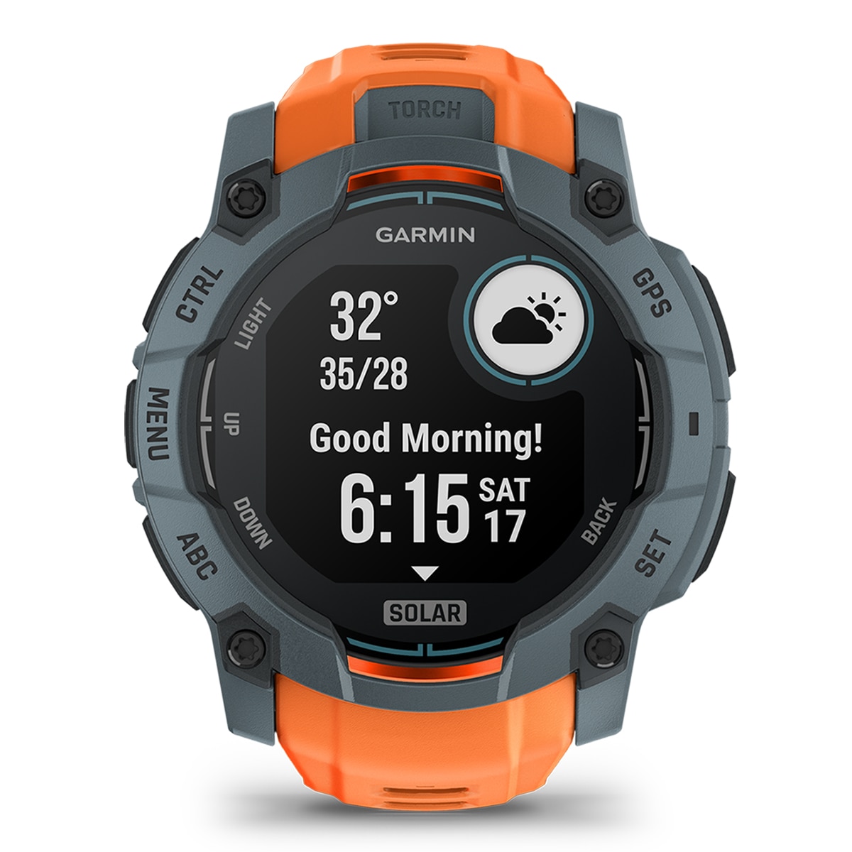 Smartwatch GPS INSTINCT 3 SOLAR 50MM Garmin - Azul / Naranja Azul / Naranja-2