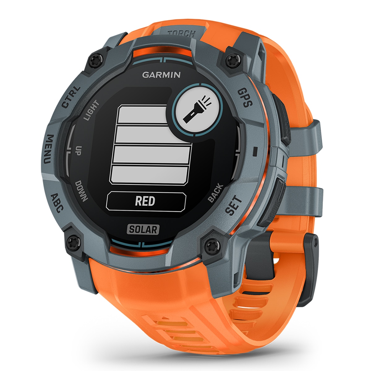 Smartwatch GPS INSTINCT 3 SOLAR 50MM Garmin - Azul / Naranja Azul / Naranja-4