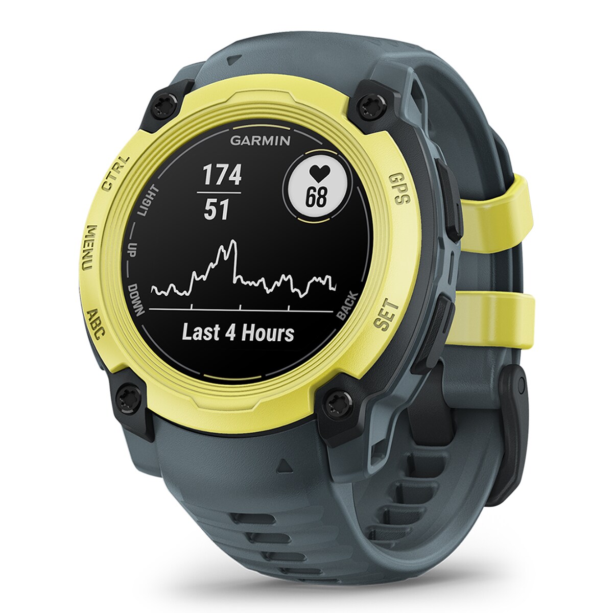 Smartwatch GPS INSTINCT E - 40 mm Preto / Amarelo-3