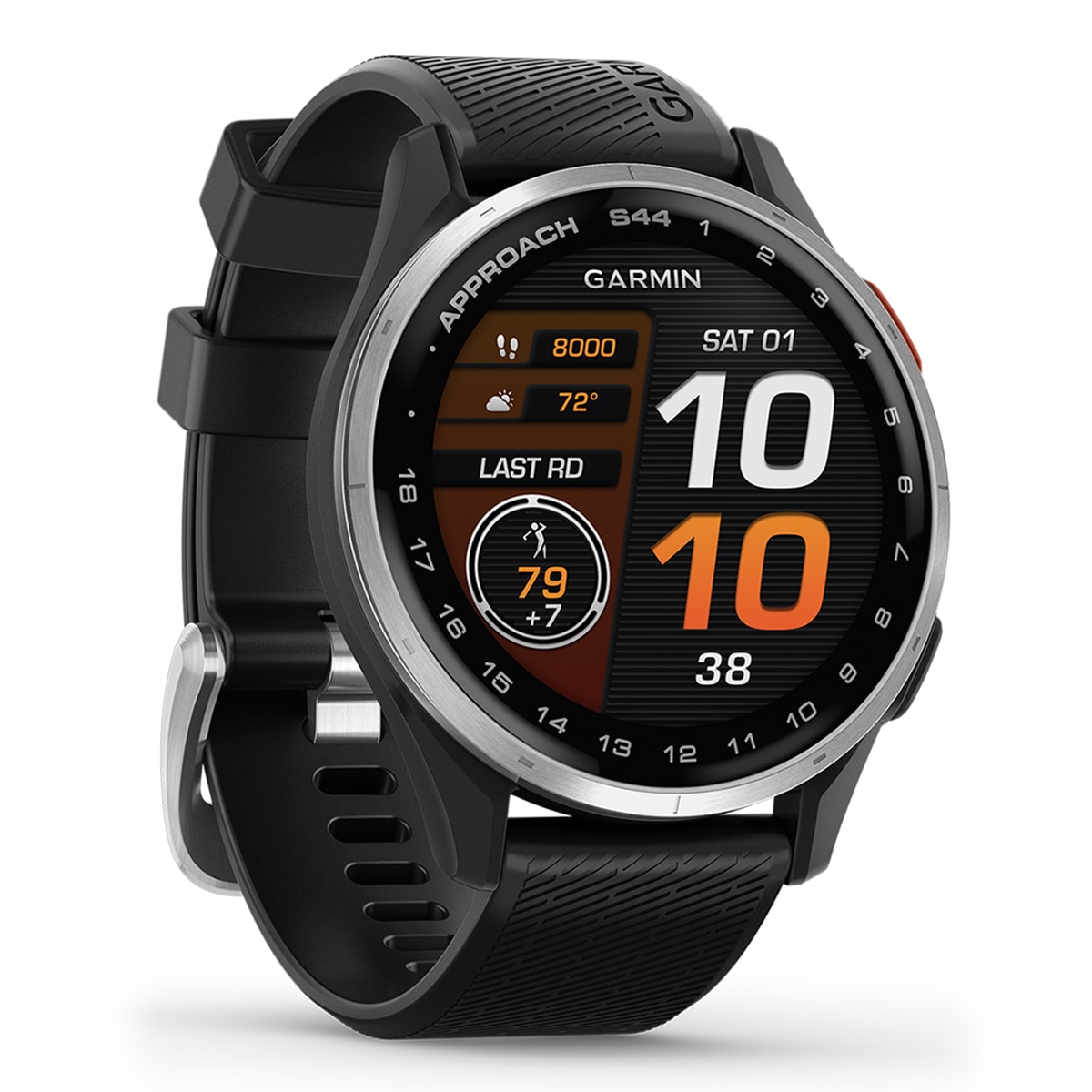 Relógio Smartwatch de Golf GPS APPROACH S44 Preto-4