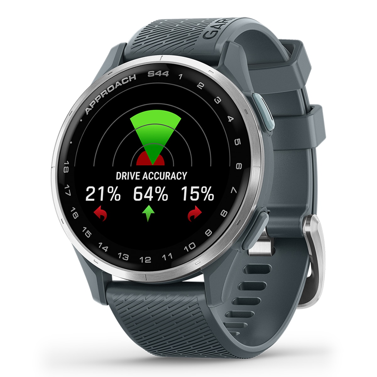 Relógio Smartwatch com GPS APPROACH S44 Azul-1