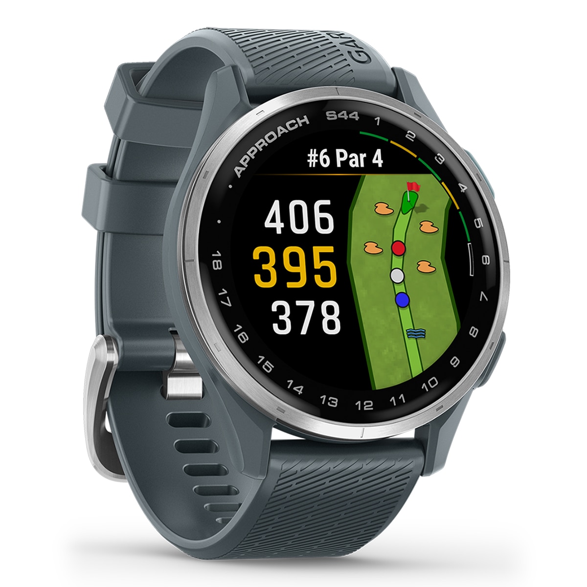 Relógio Smartwatch com GPS APPROACH S44 Azul-2