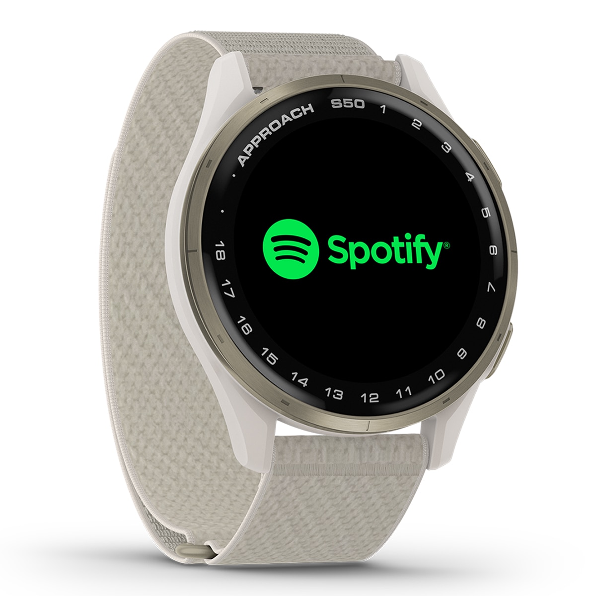 Relógio Smartwatch de Golf com GPS APPROACH S50 Ouro-7