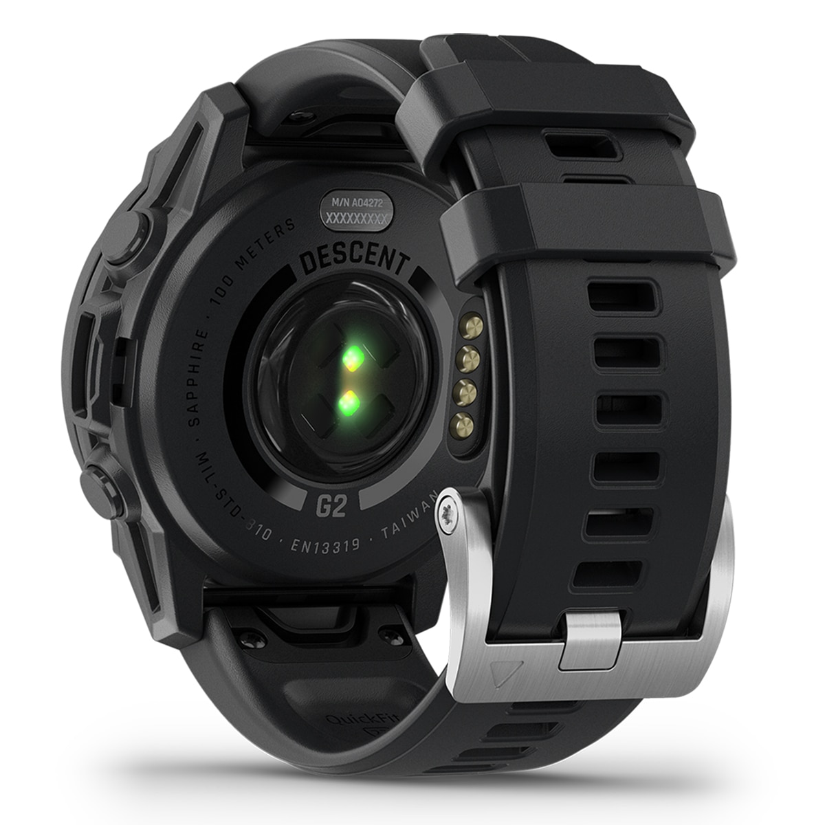 Smartwatch Descent G2 - Preto Preto-2