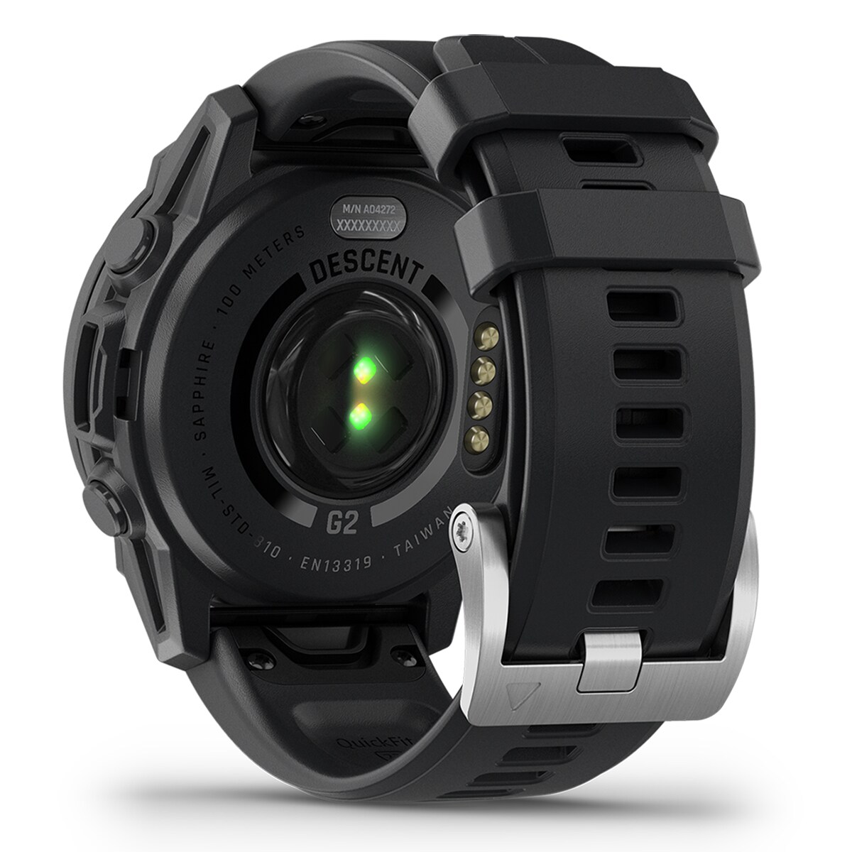 Smartwatch Descent G2 - Preto Preto-2
