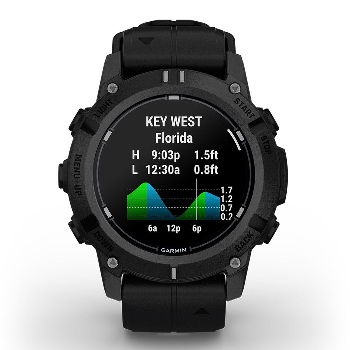 Smartwatch Descent G2 - Preto Preto-8