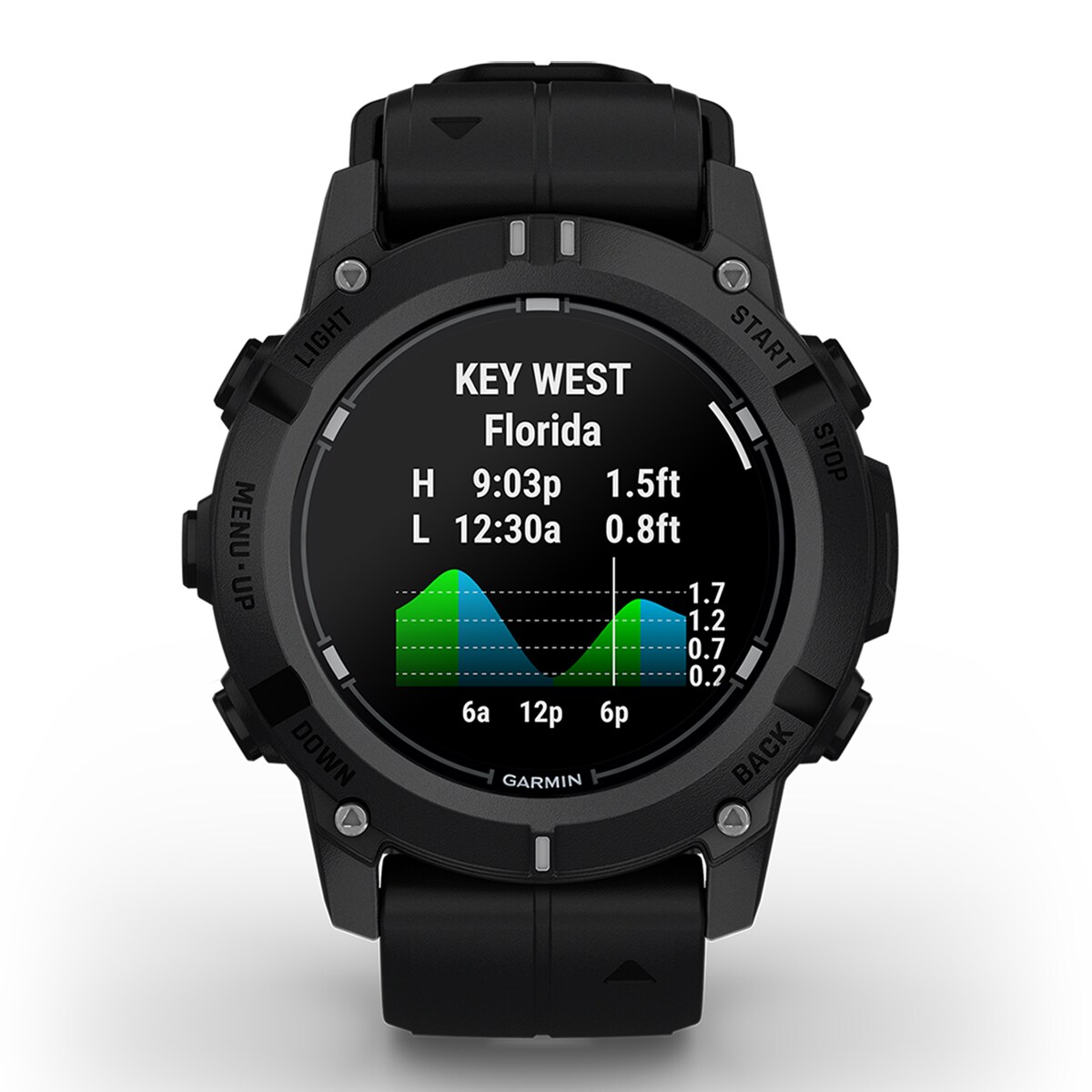 Smartwatch Descent G2 - Preto Preto-8