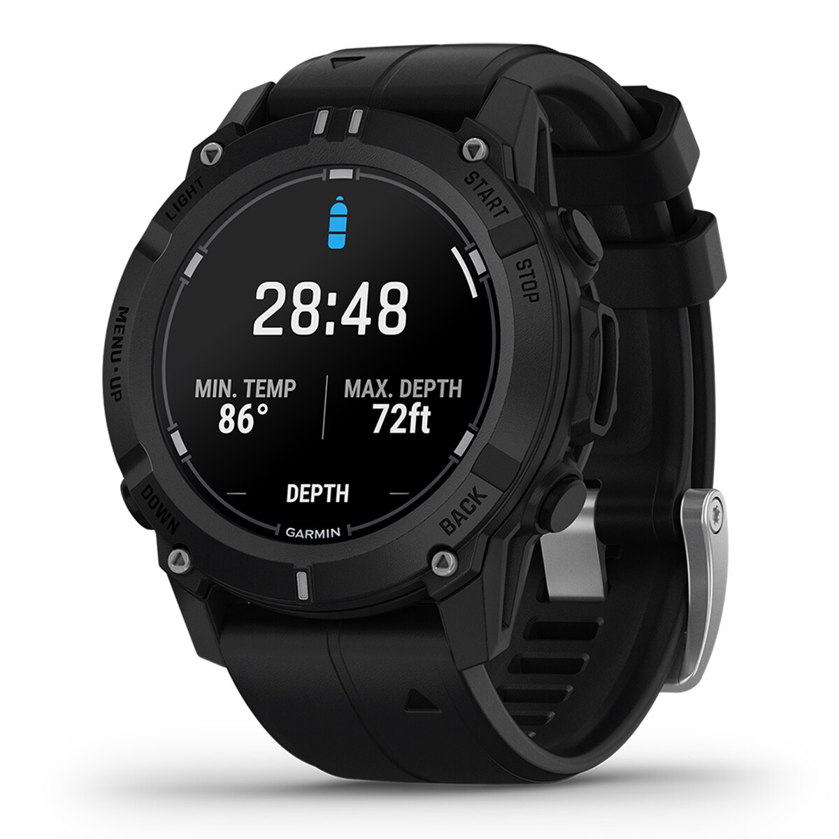 Smartwatch Descent G2 - Preto Preto-10