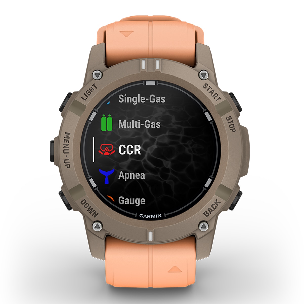 Relógio Smartwatch Descent G2 - Castanho Castanho / Rosa-4
