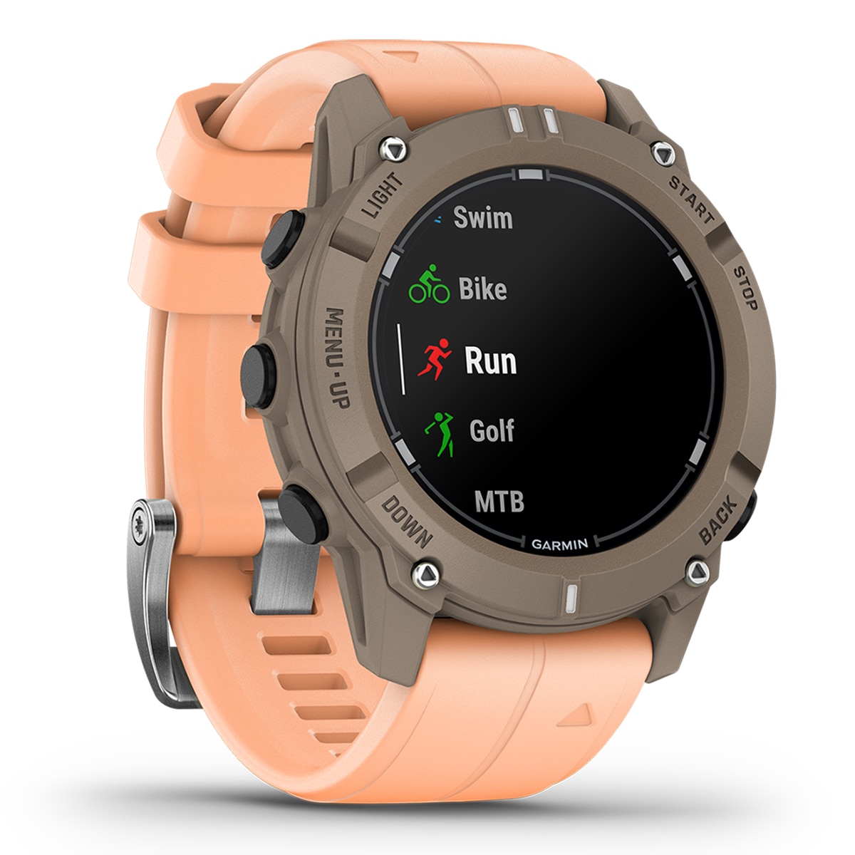 Relógio Smartwatch Descent G2 - Castanho Castanho / Rosa-11