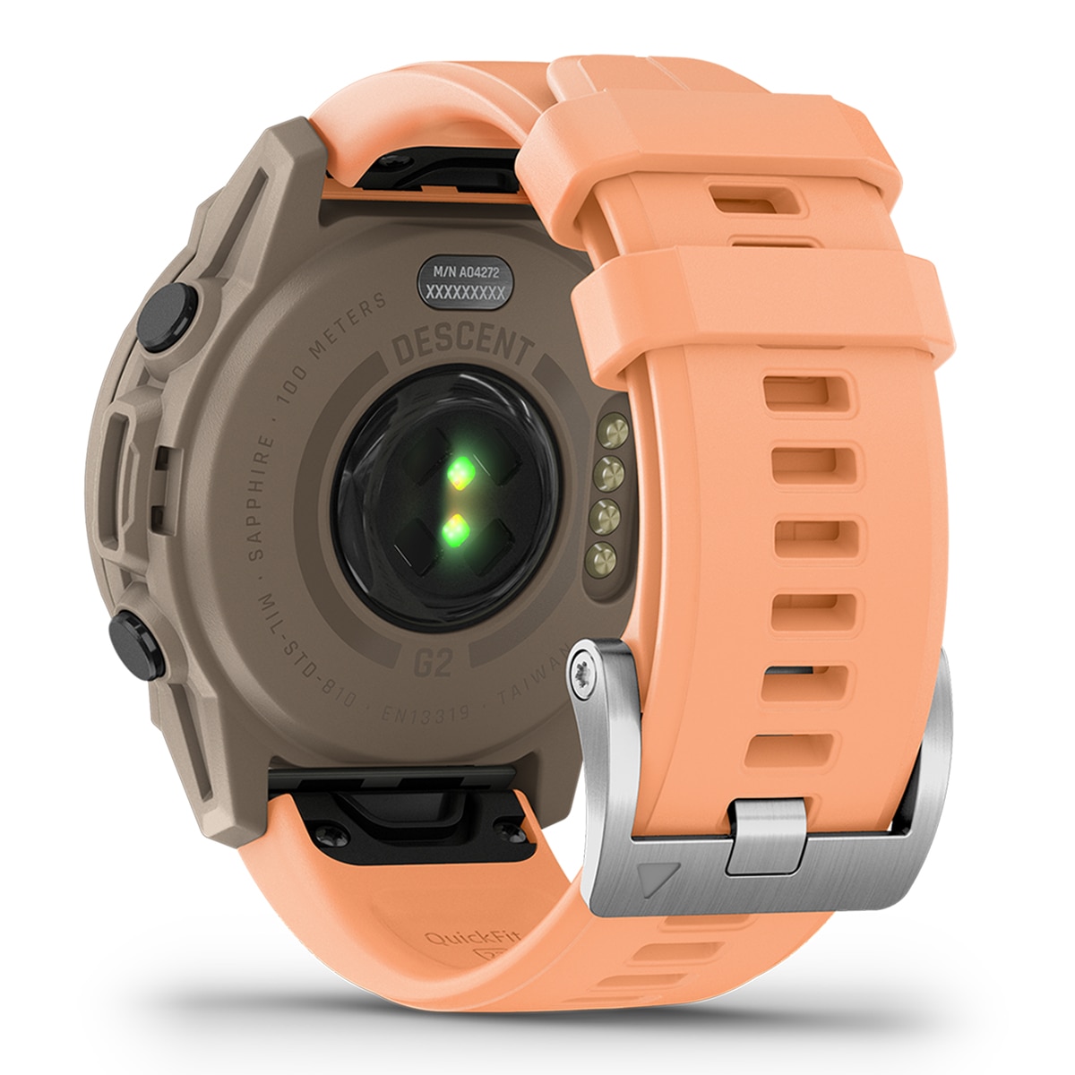 Relógio Smartwatch Descent G2 - Castanho Castanho / Rosa-13