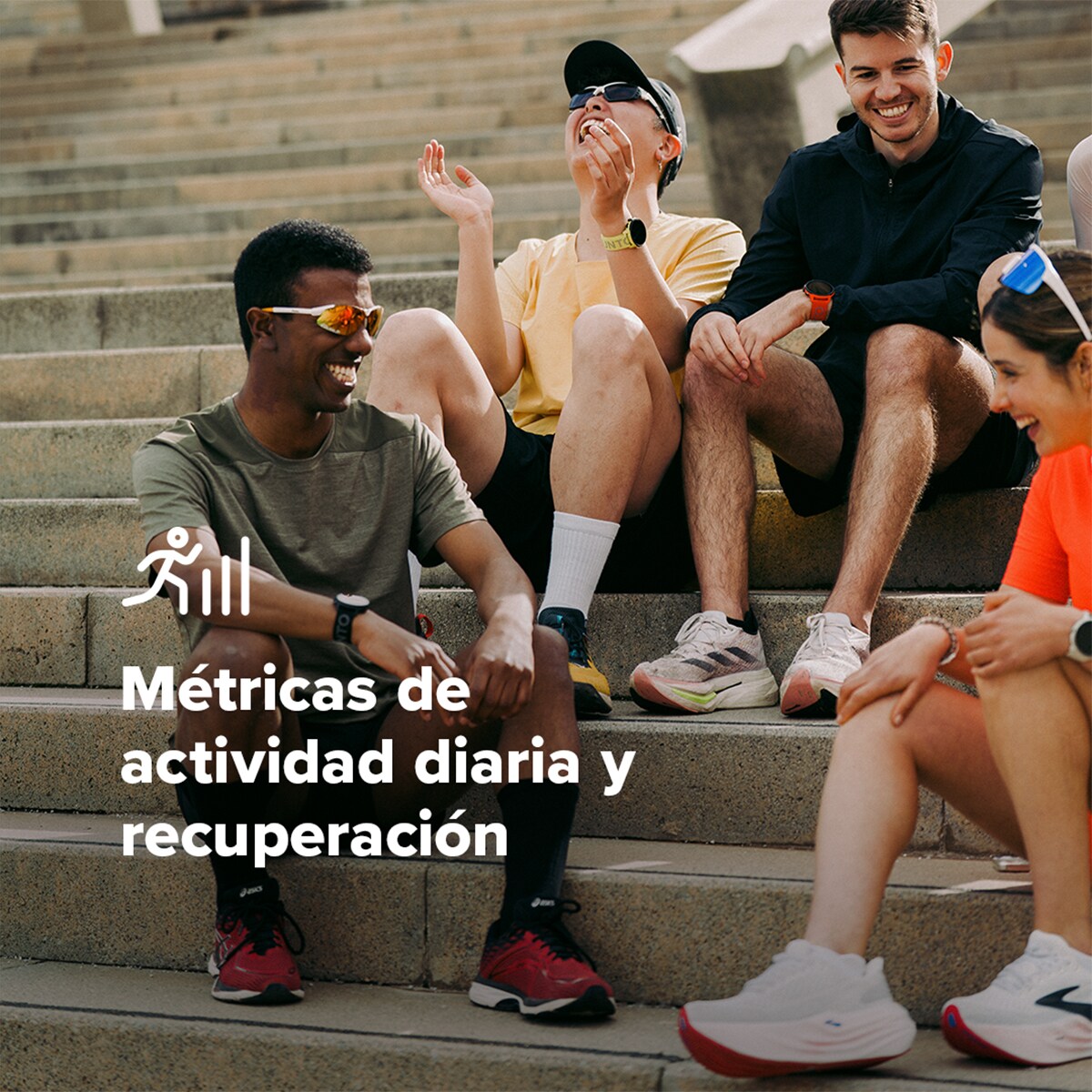 Relógio Desportivo Run Coral Orange Laranja-4