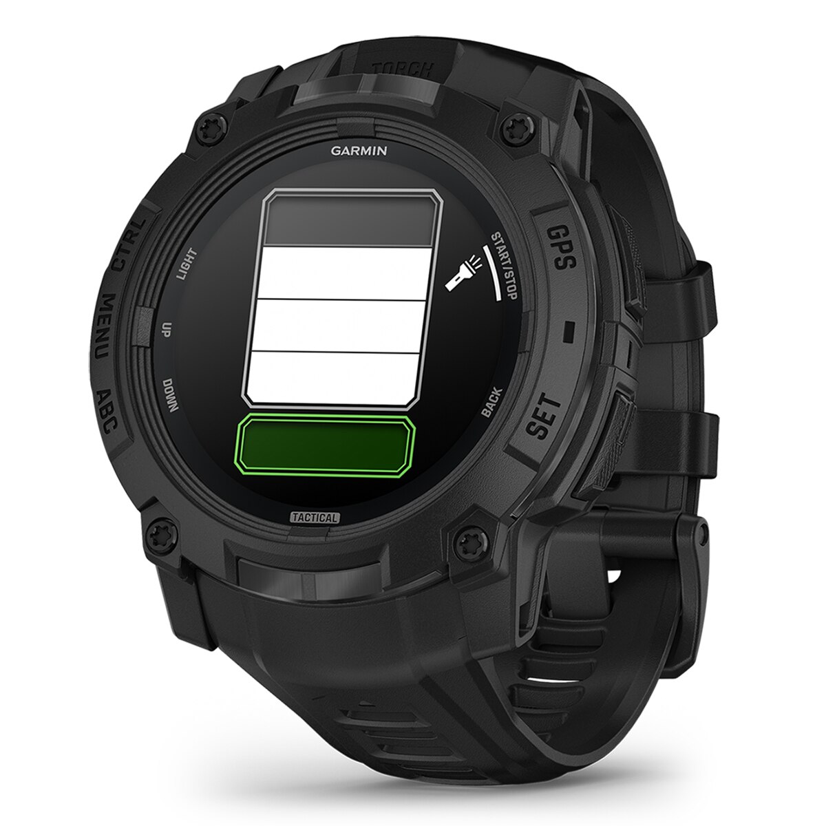 Relógio Smartwatch Unissexo Instinct 3-50 mm, AMOLED, Tactical Edition Preto / Cinzento-3