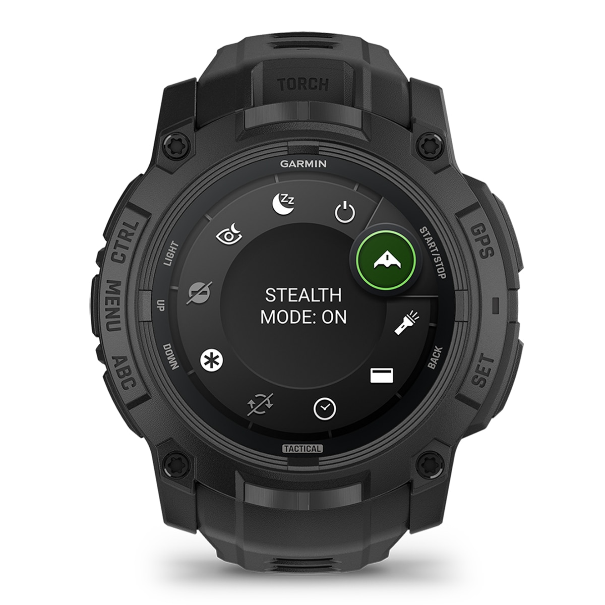 Relógio Smartwatch Unissexo Instinct 3-50 mm, AMOLED, Tactical Edition Preto / Cinzento-7