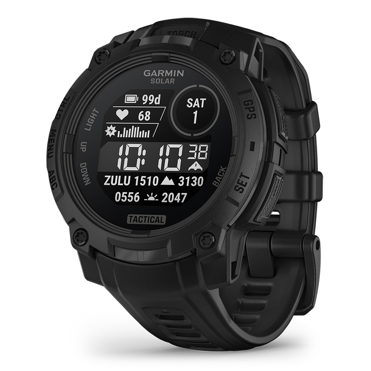 Imagem 0 de Relógio Smartwatch Unissexo Instinct 3-45 mm, Solar, Tactical Edition