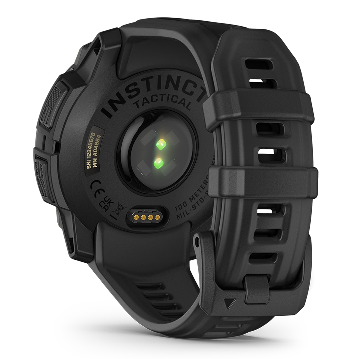 Relógio Smartwatch Unissexo Instinct 3-45 mm, Solar, Tactical Edition Preto / Cinzento-8