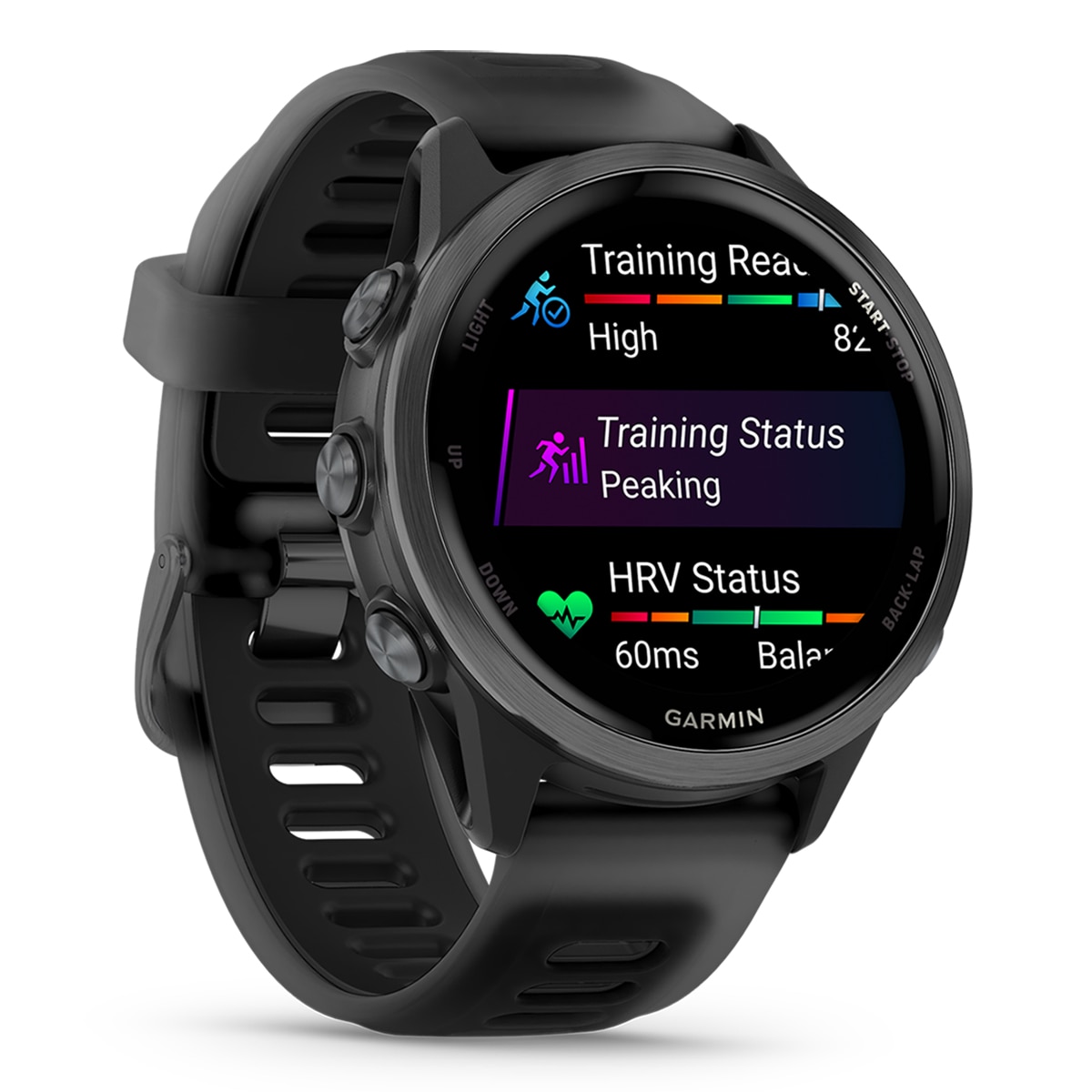 Relógio Smartwatch Unissexo Forerunner 570 42 mm - Preto Preto-2