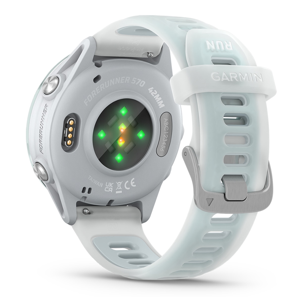 Relógio Smartwatch Unissexo Forerunner 570 42 mm - Branco/Azul Branco / Azul-4