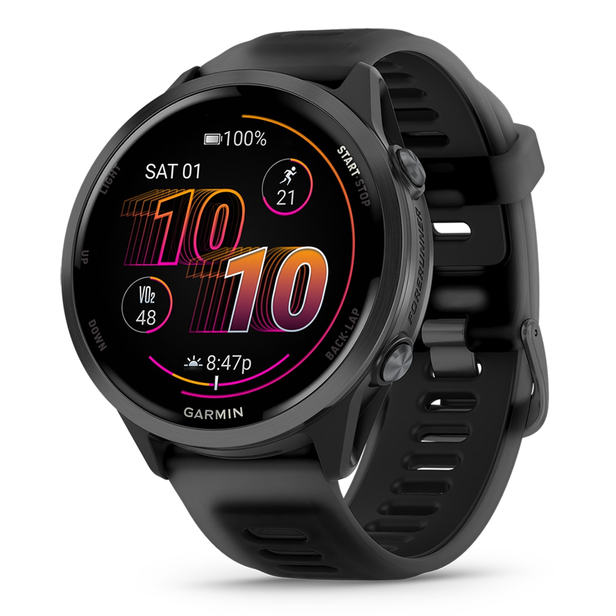 Imagem 0 de Relógio Smartwatch Unissexo Forerunner 570 47 mm - Preto