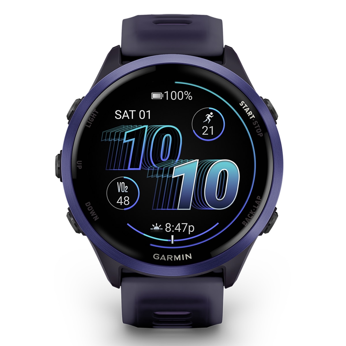 Relógio Smartwatch Unissexo Forerunner 570 47 mm - Lilás Lilás-6