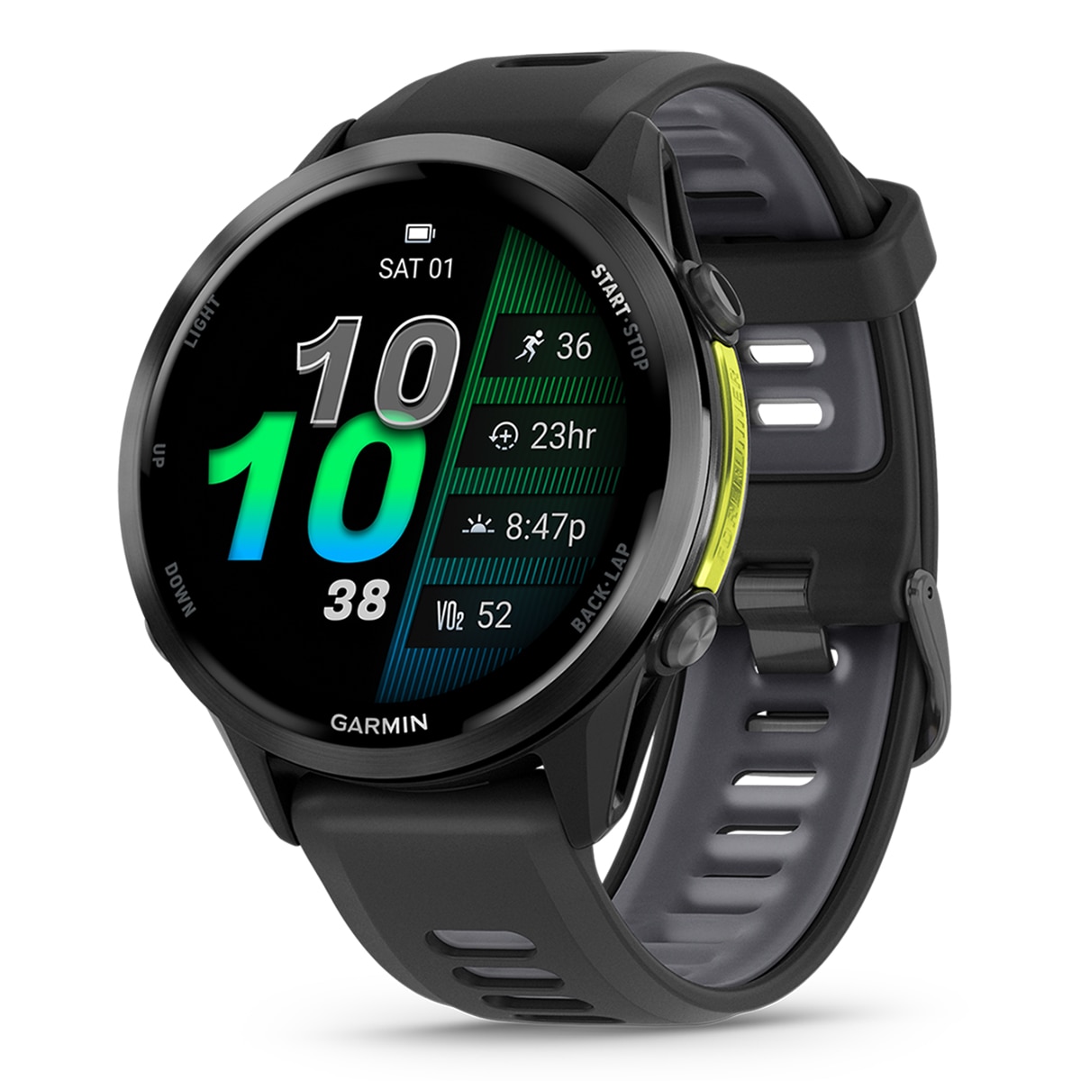 Imagem 0 de Relógio Smartwatch Unissexo Forerunner® 970 - Branco/Amarelo