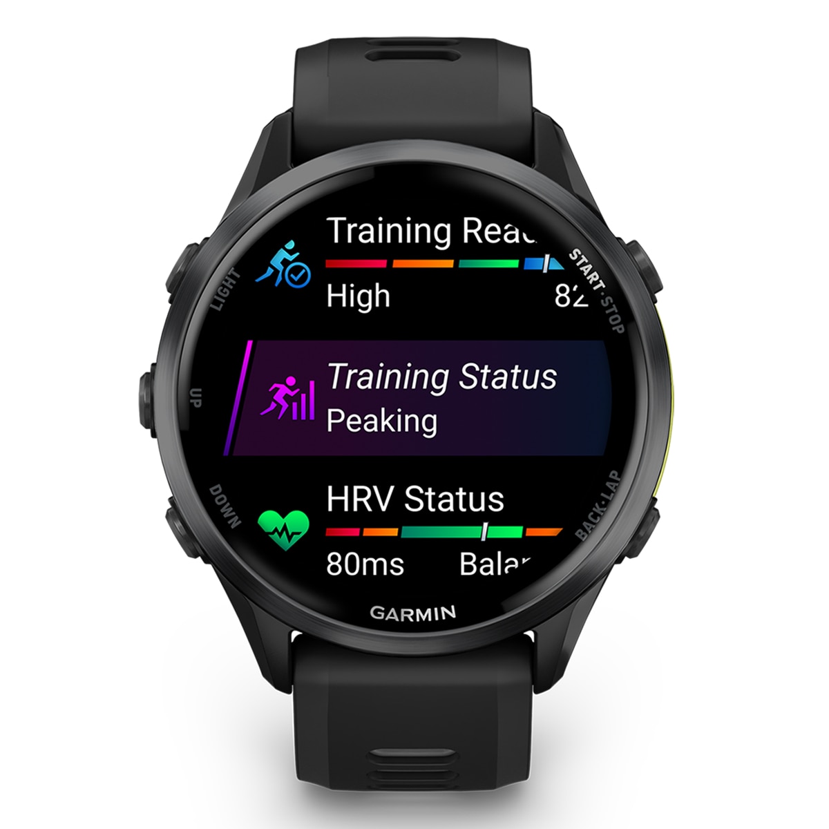Relógio Smartwatch Unissexo Forerunner® 970 - Preto/Amarelo Preto / Amarelo-5