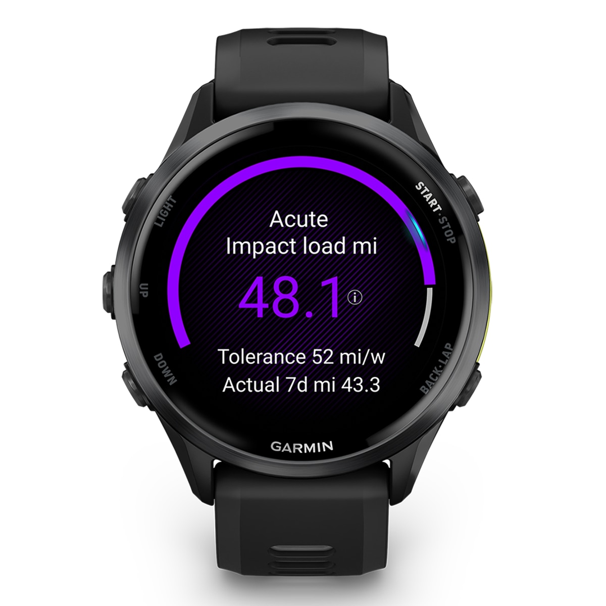 Relógio Smartwatch Unissexo Forerunner® 970 - Preto/Amarelo Preto / Amarelo-7