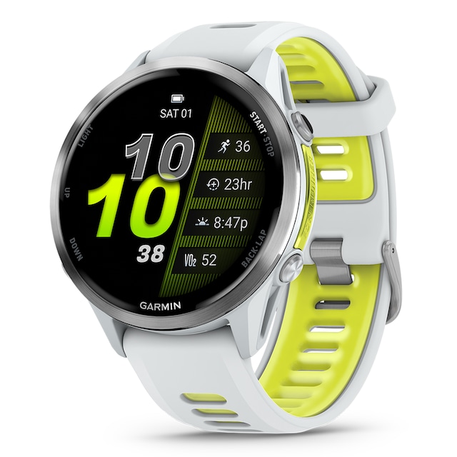 Imagen 0 de Reloj smartwatch unisex Forerunner® 970 Blanco/Amarillo Garmin