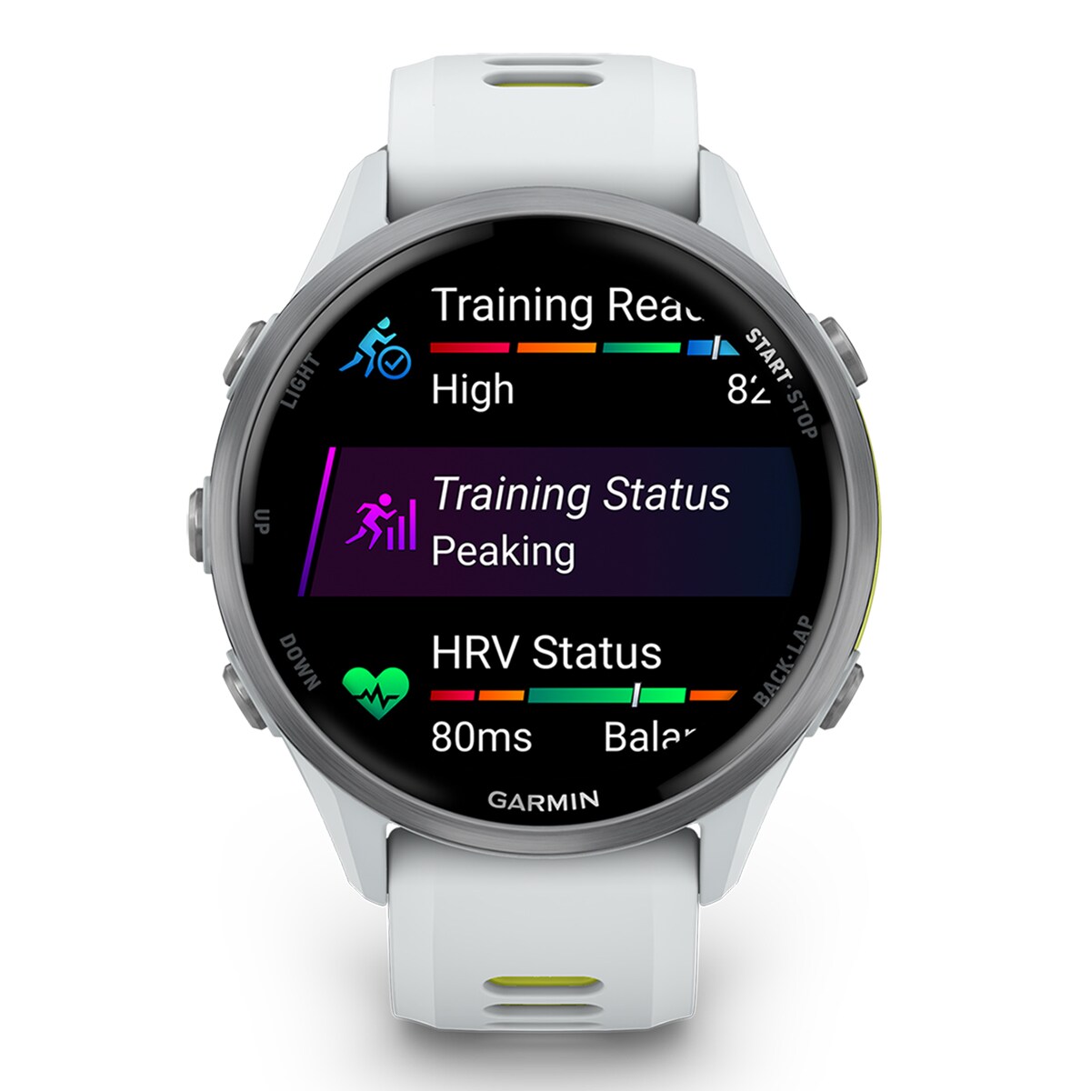 Relógio Smartwatch Unissexo Forerunner® 970 - Branco/Amarelo Branco/Amarelo-7