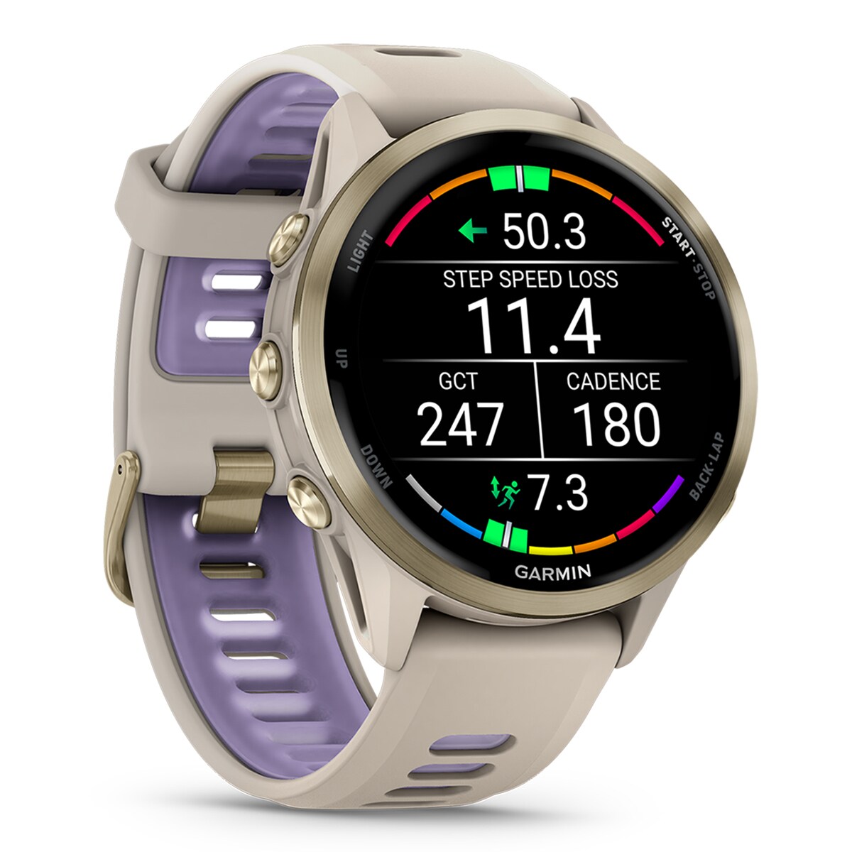 Relógio Smartwatch Unissexo Forerunner® 970 - Cinzento/Lilás Lilás-2