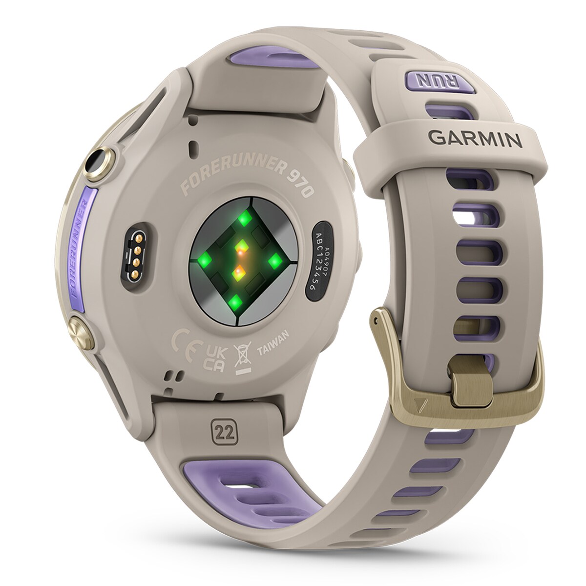 Relógio Smartwatch Unissexo Forerunner® 970 - Cinzento/Lilás Lilás-4