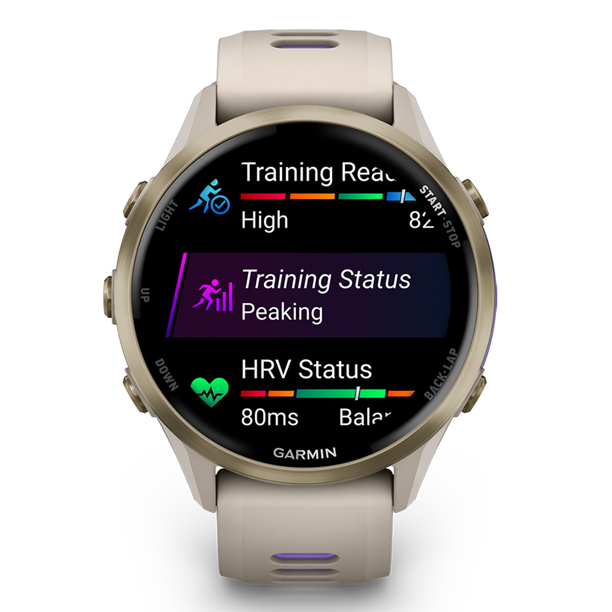 Relógio Smartwatch Unissexo Forerunner® 970 - Cinzento/Lilás Lilás-6