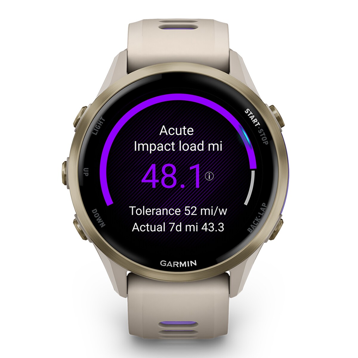 Relógio Smartwatch Unissexo Forerunner® 970 - Cinzento/Lilás Lilás-7